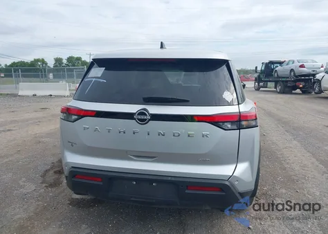 2023 Nissan Pathfinder S 4Wd z USA, uszkodzony, nr VIN 5N1DR3AC7PC248106